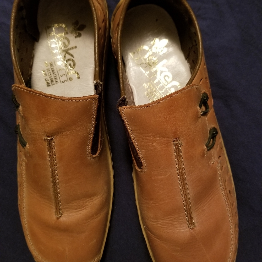 Tan Riekers Womens Loafers Size 9.5 - Picture 3 of 5